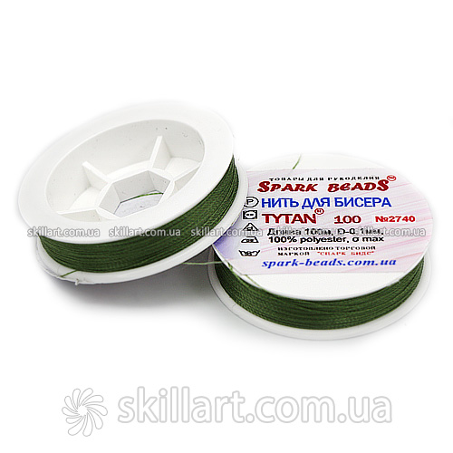 Нитки для бисера Tytan 100 Spark Beads (100м)